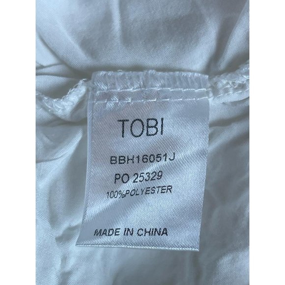 Tobi Womens Lace Crochet Shorts BBH16051J Back Zip Lightweight White Size Small - Picture 7 of 8